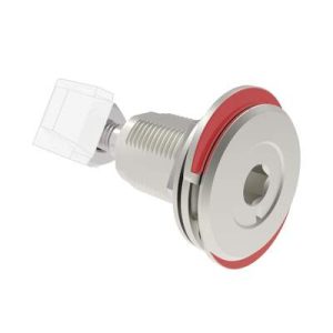 VISE ACTION® Compression Latch, Large Size, 8 mm Hex Recess, Stainless Steel, Electropolished - Image 1