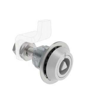 VISE ACTION® Compression Latch, Large Size, 7 mm Triangle, Zinc Alloy, Powder Coated, Silver - Image 1