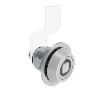 VISE ACTION® Compression Latch, Large Size, 8 mm Square, Zinc Alloy, Powder Coated, Silver - Image 1