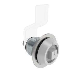 VISE ACTION® Compression Latch, Large Size, Railway Standard, Zinc Alloy, Powder Coated, Silver - Image 1