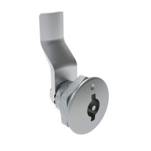 Quarter-Turn Cam Latch, 3 mm Double Bitted Recess, 24mm (.94 in) Grip, Not Sealed, Zinc Alloy, Chrome Plated, Bright - Image 1