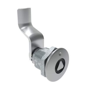 Quarter-Turn Cam Latch, 8 mm Triangle Recess, 40mm (1.57 in) Grip, Sealed, Zinc Alloy, Chrome Plated, Bright - Image 1