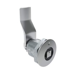 Quarter-Turn Cam Latch, 7 mm Square Recess, 30mm (1.18 in) Grip, Not Sealed, Zinc Alloy, Chrome Plated, Bright - Image 1