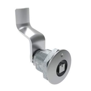 Quarter-Turn Cam Latch, 7 mm Square Recess, 44mm (1.73 in) Grip, Not Sealed, Zinc Alloy, Chrome Plated, Bright - Image 1