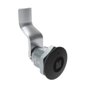 Quarter-Turn Cam Latch, 7 mm Square Recess, 38mm (1.50 in) Grip, Sealed, Zinc Alloy, Powder Coat, Black - Image 1