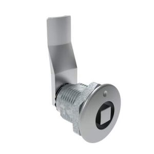 Quarter-Turn Cam Latch, 8 mm Square, 26mm (1.02 in) Grip, Not Sealed, Zinc Alloy, Chrome Plated, Bright - Image 1