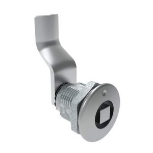 Quarter-Turn Cam Latch, 8 mm Square, 36mm (1.42 in) Grip, Sealed, Zinc Alloy, Chrome Plated, Bright - Image 1