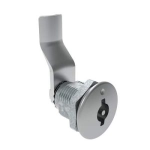 Quarter-Turn Cam Latch, 3 mm Double Bitted Recess, 32mm (1.25 in) Grip, Sealed, Zinc Alloy, Chrome Plated, Bright - Image 1