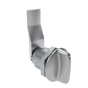 Quarter-Turn Cam Latch, Short wing, 26mm (1.02 in) Grip, Sealed, Zinc Alloy, Chrome Plated, Bright - Image 1
