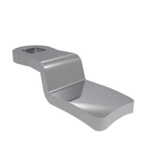 Quarter-Turn Cam Latch Cam, Steel, Zinc Plate, Bright chromate - Image 1