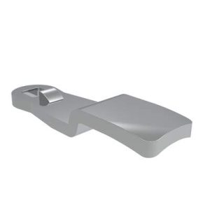 Quarter-Turn Cam Latch Cam, 30.7mm (1.21 in) Grip, Zinc Alloy, Chrome Plated - Image 1