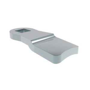 Quarter-Turn Cam Latch Cam, 17.5mm(.69 in) Grip, Steel, Zinc Plate, Bright chromate - Image 1