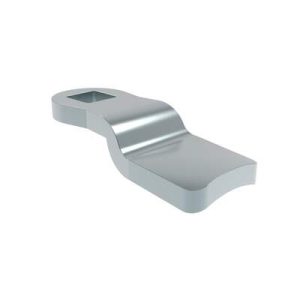 Quarter-Turn Cam Latch Cam, 21.5mm (.85 in) Grip, Steel, Zinc Plate, Bright chromate - Image 1
