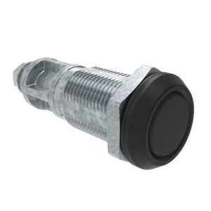 Quarter-Turn Cam Latch, No Recess, Without Cam, Sealed, Zinc Alloy, Powder Coat, Black - Image 1