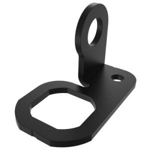 Padlock Bracket, Steel, Zinc Nickel Plate, Black Chromate