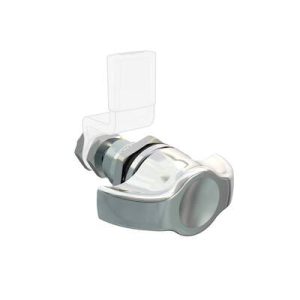 QUARTER-TURN CAM LATCH, ADJUSTABLE GRIP,  WING KNOB, WITHOUT CAM, TYPE B - TURN COUNTER- CLOCKWISE TO LATCH, SEALED, ZINC ALLOY,  CHROME PLATED, BRIGHT - Image 1