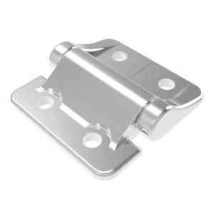 Constant Torque Hinge, Asymmetric, Forward Torque 2.3 N-m (20 in-lbf), Reverse Torque  1.4 N-m (12 in-lbf), Medium Size, Aluminum Alloy, Natural, Natural - Image 1