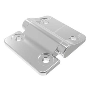 Constant Torque Hinge, Asymmetric, Forward Torque 2.7 N-m (24 in-lbf), Reverse Torque  4.5 N-m (40 in-lbf), Large Size, Zinc Alloy, Natural, Natural - Image 1