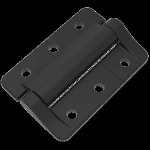 Constant Torque Hinge, Heavy Duty, Sy mmetric, Forward Torque 1.4 N⋅m, Reverse Torque 1.4 N⋅m, Aluminum Alloy, Powder Coat, Black - Image 1