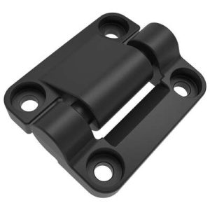 Constant Torque Hinge, Asymmetric, 1.8 N⋅m, 1.3 N⋅m, Medium Size, Nylon, Natural, Black