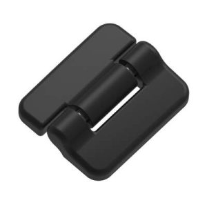 Constant Torque Hinge, Asymmetric, 4.520 N⋅m, 3.160 N⋅m, Large Size, Nylon, Natural, Black - Image 1