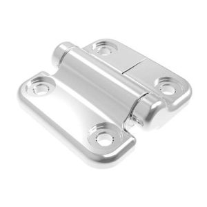 Constant Torque Hinge, Symmetric, Forward Torque 2.26 N-m, Reverse Torque 1.54 N-m, Large Size, Stainless Steel 316, Polished
