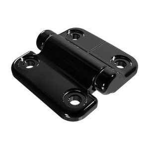 Constant Torque Hinge, Asymmetric, Forward Torque 3.08 N-m, Reverse Torque 4.52 N-m, Large Size, Stainless Steel 316, Black, PVD - Image 1