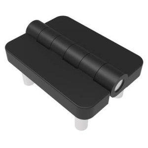 Butt Hinge, 54 mm size, with Stud Mount , Zinc Alloy, Black Powder Coated