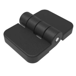 Surface Mount Hinge, 70 mm size, with Internal Threads ,Polyamide, Black