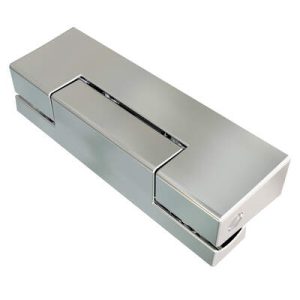 Surface Mount Hinge, 96 mm size, with Mounting CSK Holes, Zinc Alloy, Chrome Plated