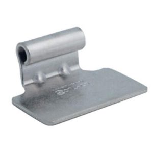 Removable Hinge Frame Leaf, Flat Style, Weld Mount, Stainless Steel, Passivated - Image 1