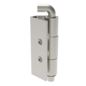 Removable Concealed Hinge, Concealed Assembly, Stainless Steel, Electropolished - Image 1