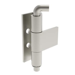 Removable Concealed Hinge, Concealed Assembly, Stainless Steel, Electropolished - Image 1