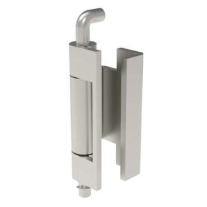 Removable Concealed Hinge, Concealed Assembly, Stainless Steel, Electropolished - Image 1