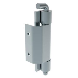 Removable Concealed Hinge, Concealed Assembly, M4, Steel, Blue Zinc - Image 1