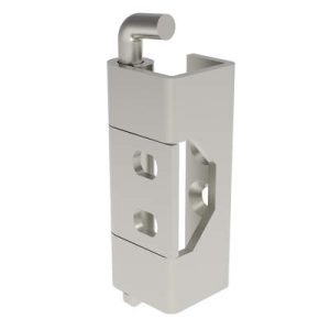 Removable Concealed Hinge, Concealed Assembly, Stainless Steel, Electropolished - Image 1