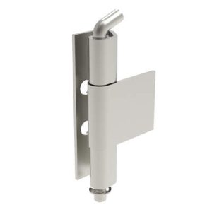 Removable Concealed Hinge, Concealed Assembly, Stainless Steel, Electropolished - Image 1