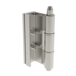 Removable Concealed Hinge, Concealed Assembly, Stainless Steel, Electropolished