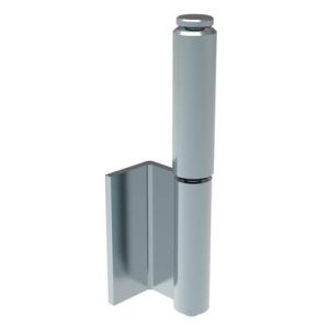 Removable Concealed Hinge, Concealed Assembly, Steel, Blue Zinc