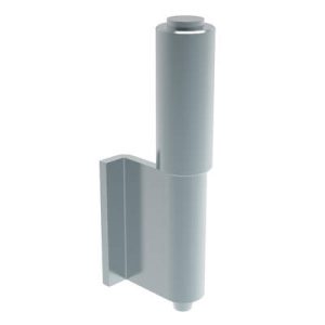 Removable Concealed Hinge, Concealed Assembly, Steel, Blue Zinc - Image 1