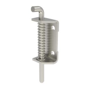 Removable Spring Hinge, Concealed Assembly, Steel, Blue Zinc - Image 1
