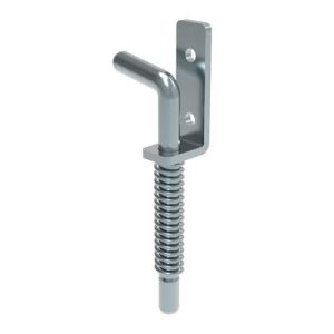 Removable Spring Hinge, Concealed Assembly, Steel, Blue Zinc