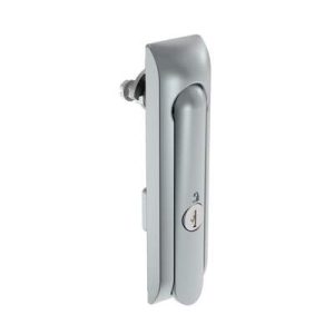 Swinghandle Latch, Without Padlock Hasp, Use with Linear Actuator, CH 751 Key (2 Keys Included), Non-Sealed, Zinc Alloy, Satin Chrome Plated