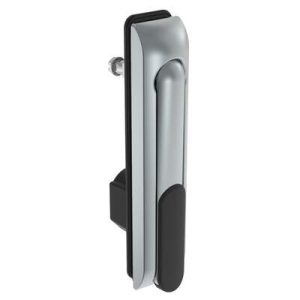 Swinghandle Latch, Large Size - 150 mm (5.9 in), Without Padlock Hasp, Use with Linear Actuator, Non-Locking with detent, Sealed, Zinc Alloy, Satin Chrome Plated
