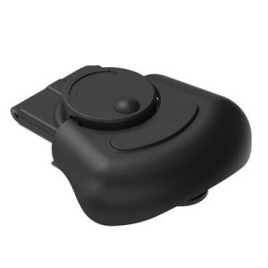 Link Lock Draw Latch, Medium Size, Spring Loaded, Steel, Black