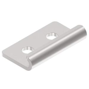 Link Lock Draw Latch, Medium Size, Keeper, 304 Stainless Steel, Natural