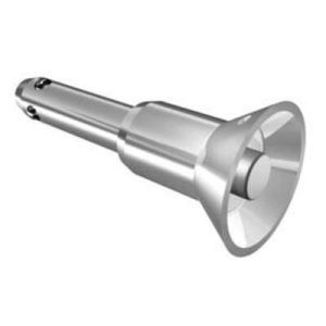 LOCKWELL® Pin, Single Acting, Y Handle, 15.836 mm Shank Dia., 127 mm Grip, Stainless Steel, Passivated