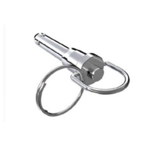 LOCKWELL® Pin, Single Acting, Ring, 19.011 mm Shank Dia., 50.8 mm Grip, Stainless Steel, Passivated