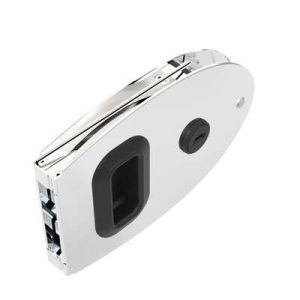 Flush Entry Door Latch, Oval, Key Locking, Weather Proof Design, Fits 12.7 (.50 in) Door Thickness, Stainless Steel, Polished - Image 1