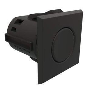 Point Coat Hook, Snap-in, Square Black Flange, Black Hook